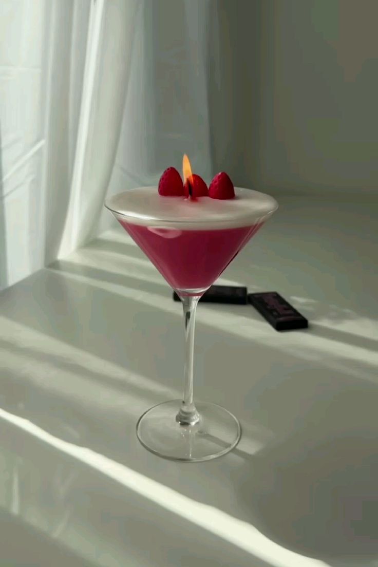 Wine Glass Premium Hand Poured Soy Scented Candle