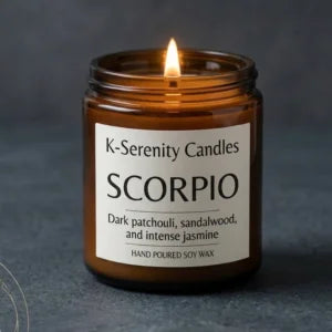 Scorpio Deep & Transformative Fragrance Soy Candle