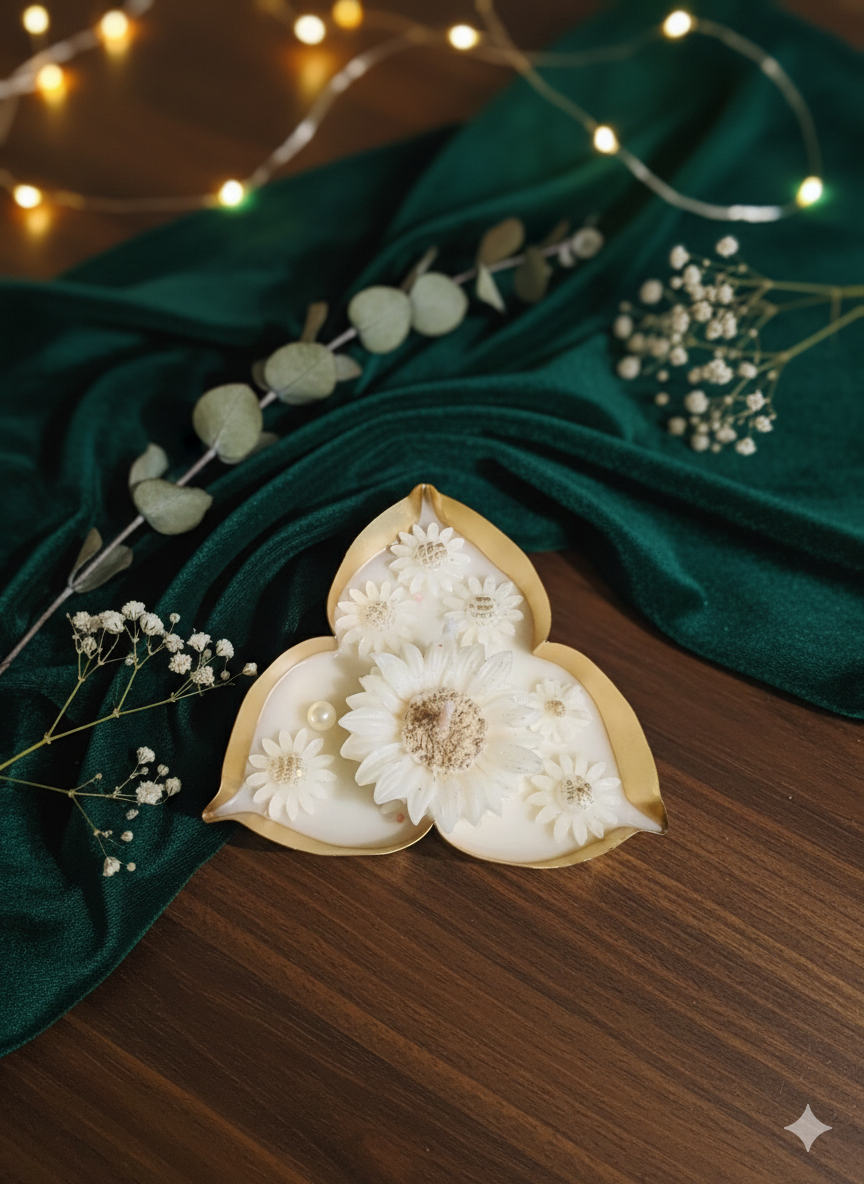 3 Petal Urli Scented Soy Candle