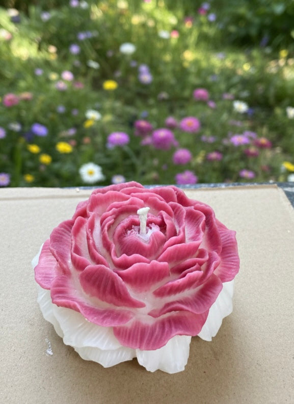 Rose Scented Soy Candle