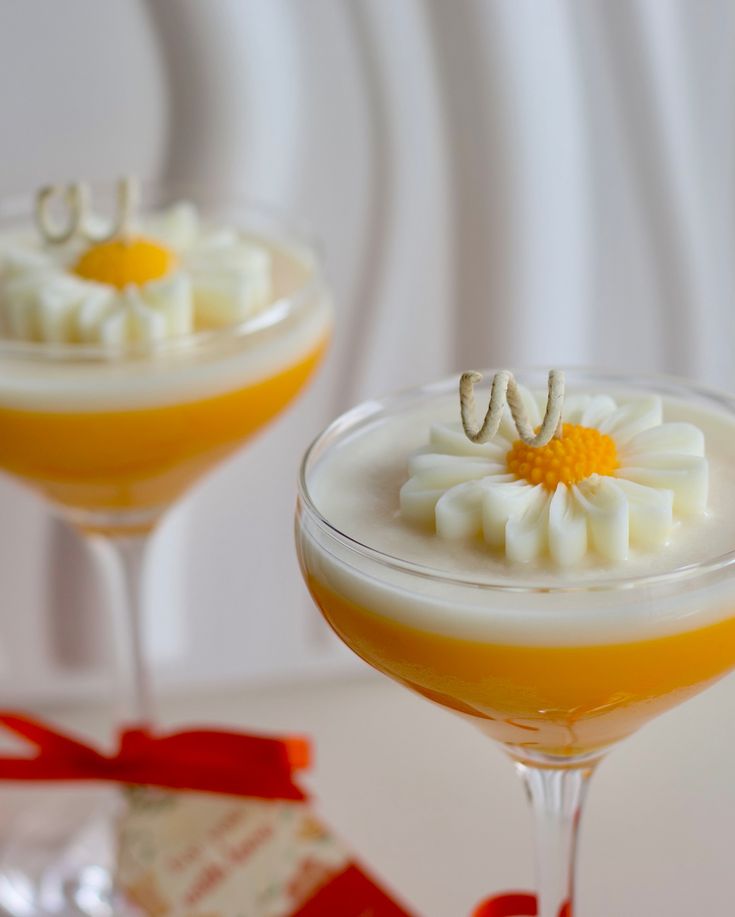 Hand Poured Sunflower Theme Wine Glass Soy Scented Candle