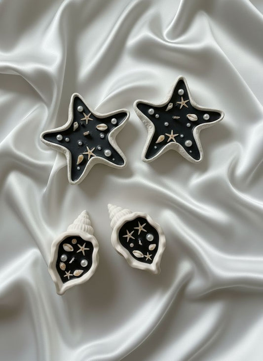 Luxury Hand Poured Concrete Star Soy Scented Wax