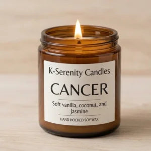 Cancer Comfort & Serenity Fragrance Soy Candle