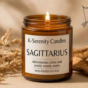 Sagittarius Adventurous Spirit Fragrance Soy Candle
