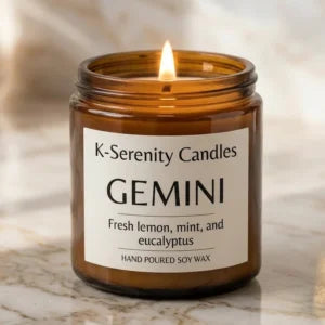 Gemini Fresh Clarity Fragrance Soy Candle