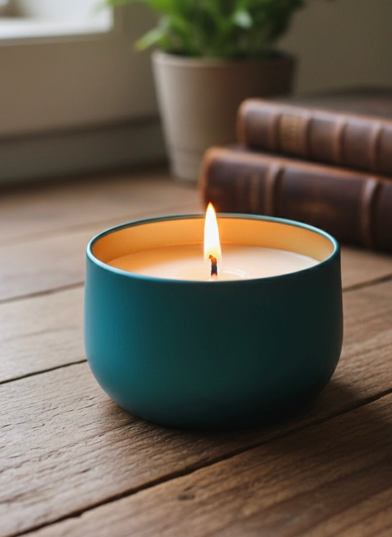 Hand Poured Tin Soy Scented Candle