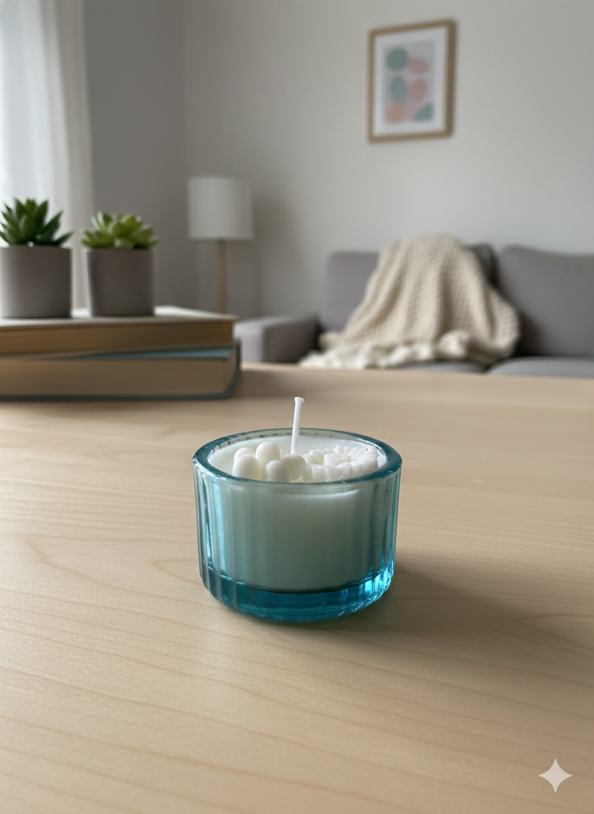 Green Tin Jar Scented Soy Candle