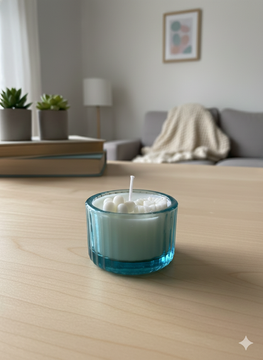 Green Tin Jar Scented Soy Candle