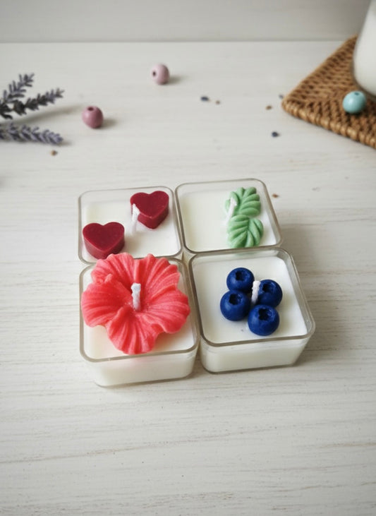 Tealight Scented Soy Candle - Pack of 4