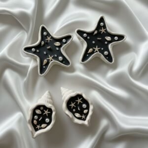 Luxury Hand Poured Concrete Star Soy Scented Wax