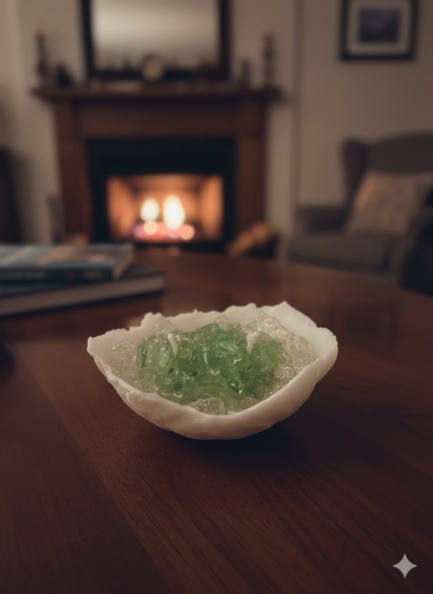 Handmade Bowl Scented Soy Gel Candle