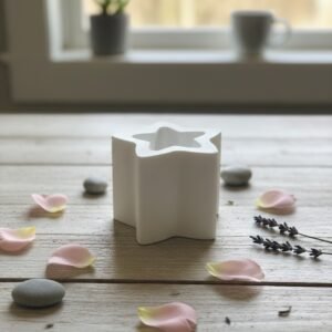 Concrete Star Jar - 1