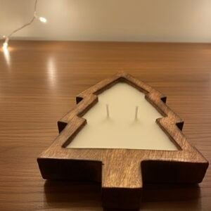 Christmas Tree Scented Soy Candle( Sandalwood)