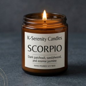 Scorpio Deep and Transformative Scented Soy Candle