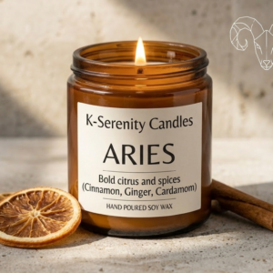 Aries Scented Soy Candle