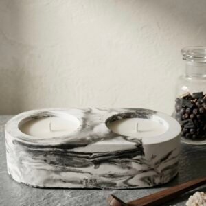 Ceramic Jar Hand Poured Soy Scented Candle