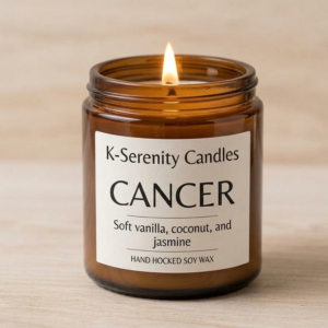 Cancer Fragrance Soy Candle