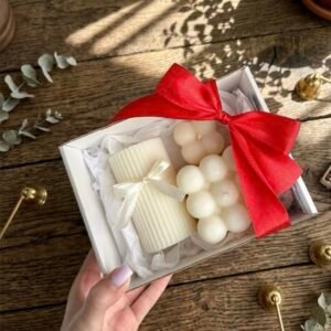 Customised Gift Hamper Candle Set